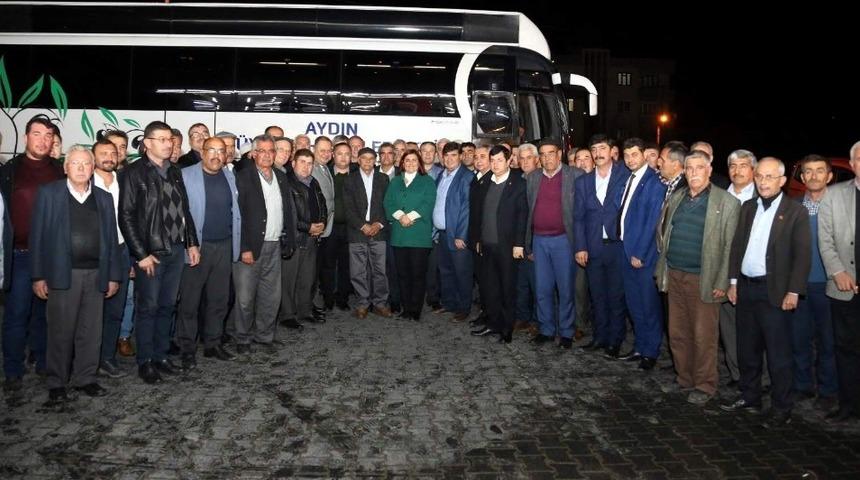 Başkan &Ccedil;er&ccedil;ioğlu, &Ccedil;ineli muhtarlarla buluştu