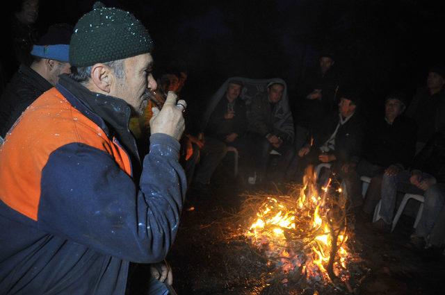 Santral nöbetinde, kar altında 193'üncü gün