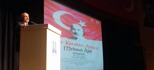 TYB Erzurum Şubesi Mehmet Akif konferansı düzenledi