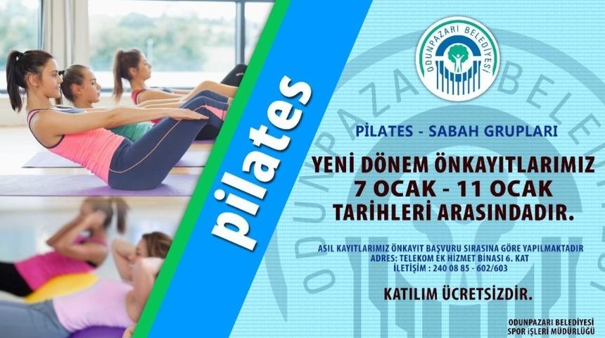 Odunpazarı&rsquo;nda pilates kayıtları başlıyor