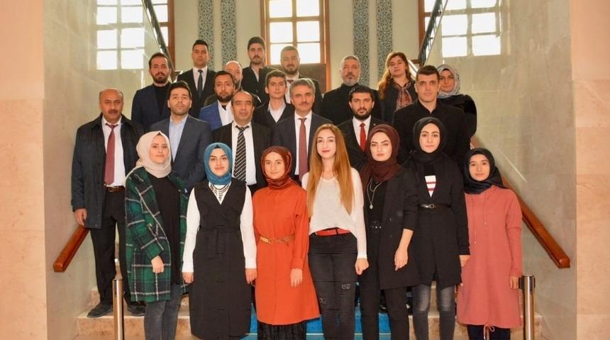 Bayduz&rsquo;dan Vali Baruş&rsquo;a ziyaret