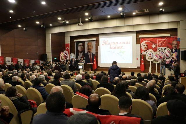 CHP Sivas İl ve İlçe Belediye Başkan Adaylarını Tanıttı