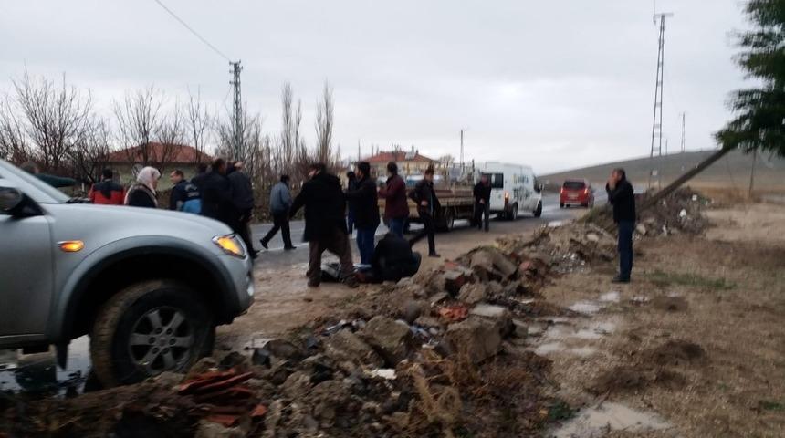 Develi’de 13 yaşındaki öğrenciye otomobil çarptı