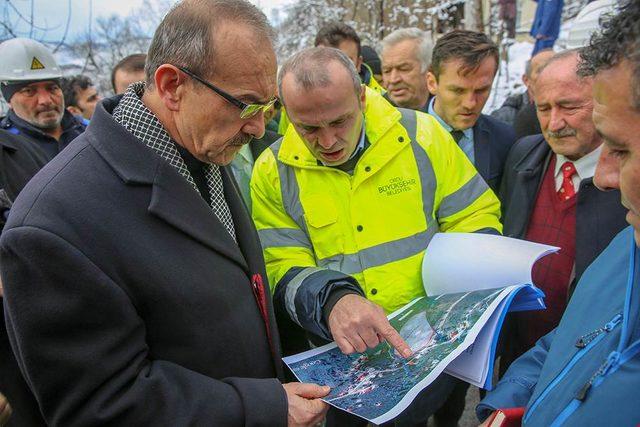 Ordu'da mahallede heyelan; riskli evler tahliye edilecek