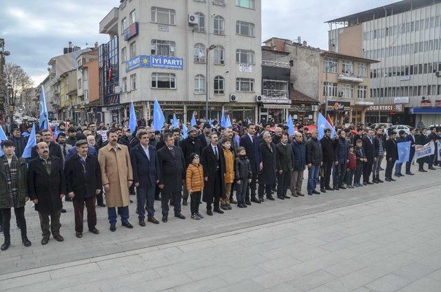 Ülkücüler Doğu Türkistan için yürüdü