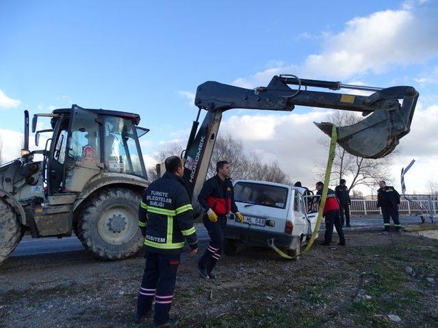 Hisarcık’ta trafik kazası: 1 yaralı