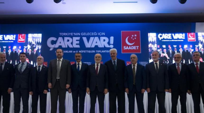 Saadet Partisi adaylarını açıkladı