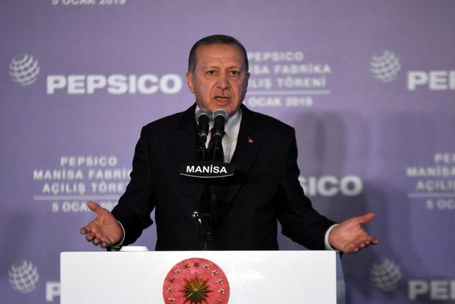 Cumhurbaşkanı Erdoğan Manisa'da iki fabrika açtı