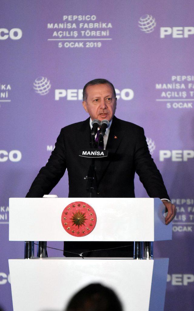 Cumhurbaşkanı Erdoğan Manisa'da iki fabrika açtı