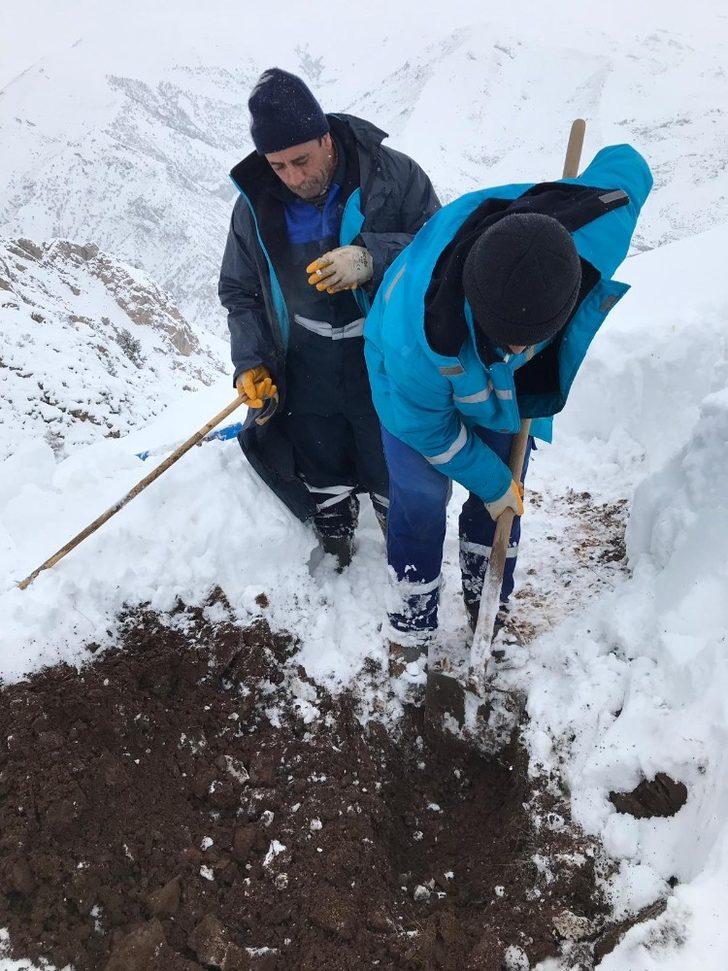 VASKİ ekibinin zorlu kış mesaisi G3