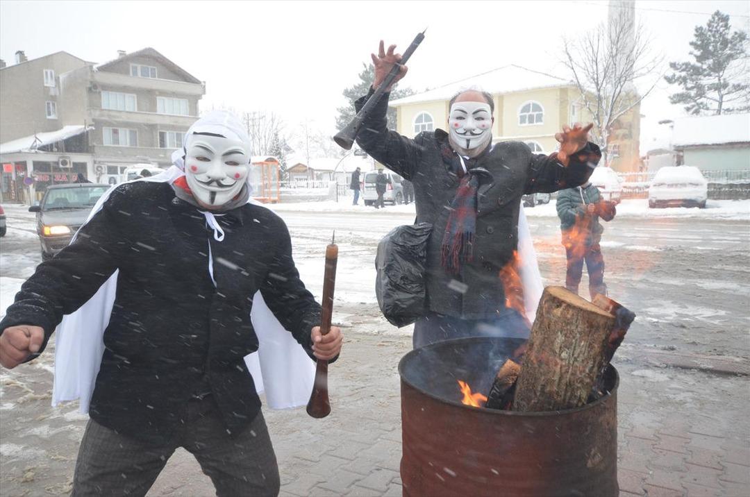 Kırklareli'nde "Koleda" kutlandı
