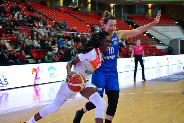 Bellona Kayseri Basket: 65 - Hatay BBspor: 67