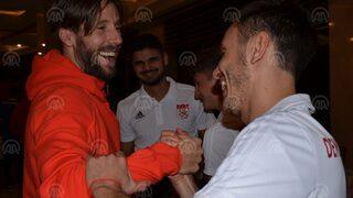 Sivasspor'da Ziya Erdal ve Mattias Bjarsmyr'e sürpriz doğum günü 