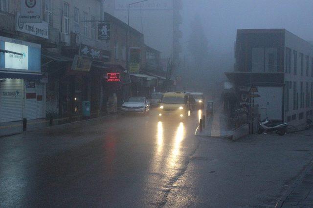 Kilis’te yoğun sis