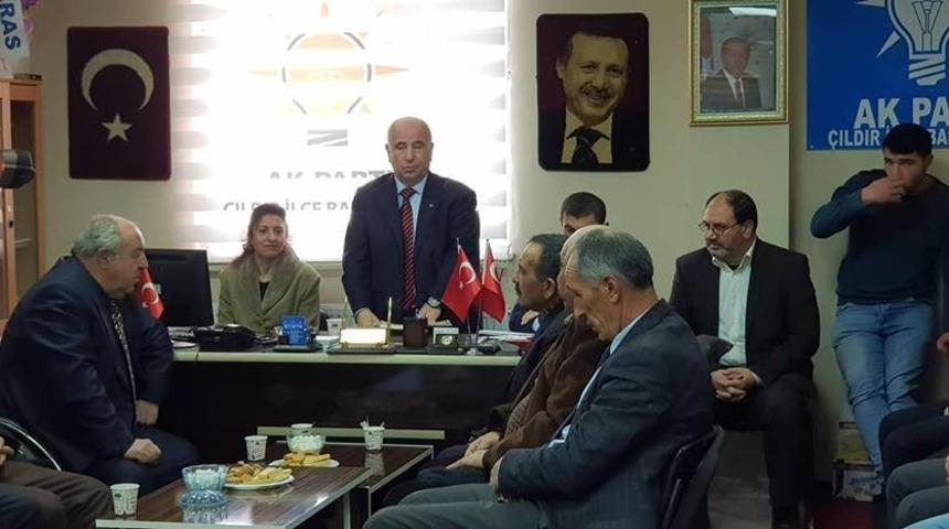 Çıldır AK Parti yeni yönetimi ilk toplantısını yaptı