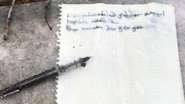 Ukrayna'da iki Türk kızı öldüren cani, Pendik’teki mezarlıkta bu notu bırakmış