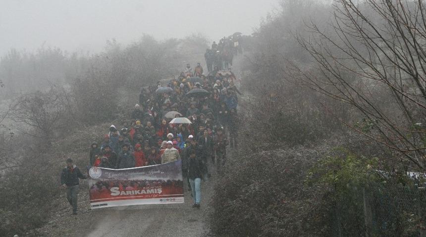 Devrek&rsquo;te Sarıkamış Şehitlerini anma y&uuml;r&uuml;y&uuml;ş&uuml; d&uuml;zenlendi