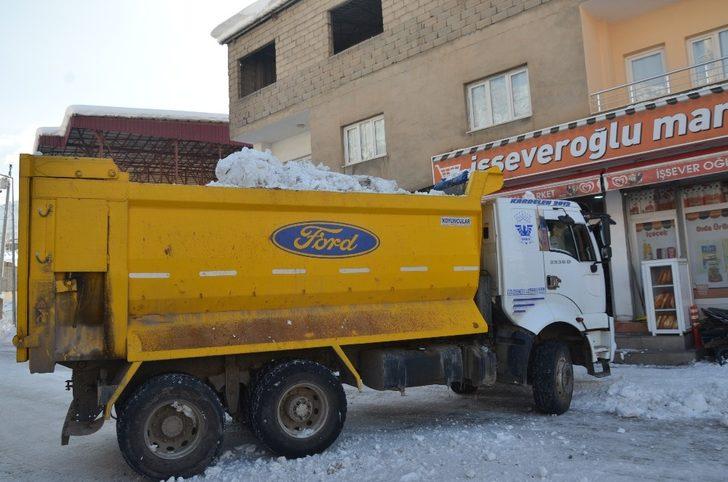 Beytüşşebap’ta karla mücadele çalışmaları sürüyor G5