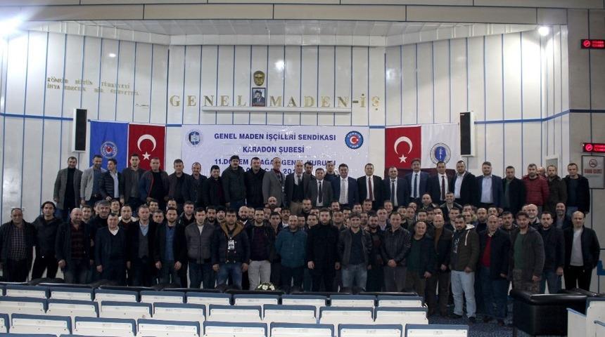 Karataş, Karadon Şube Başkanlığına yeniden se&ccedil;ildi