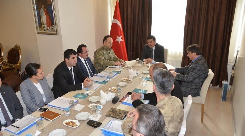 2019 yerel se&ccedil;im g&uuml;venliği toplantısı yapıldı