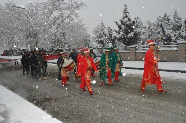 Akşehir Sarıkamış şehitlerini andı