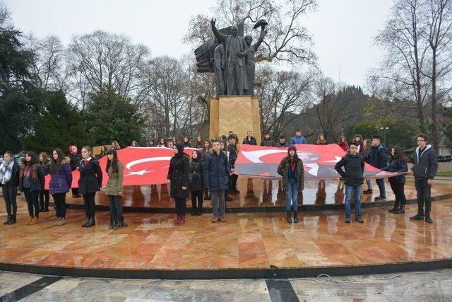 Sarıkamış Şehitleri için anma yürüyüşü yapıldı