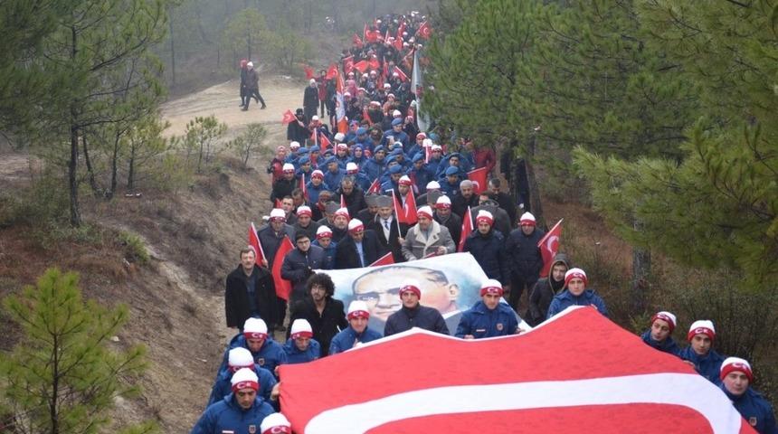 Karabük’te Sarıkamış şehitlerini anma yürüyüşü yapıldı