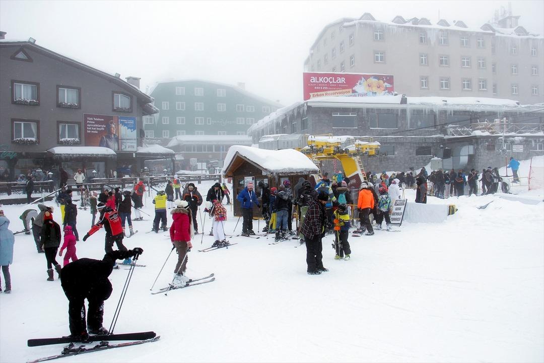 Uludağ doldu taştı!