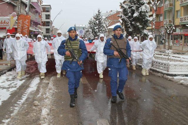 Uşak’ta Sarıkamış şehitleri anıldı