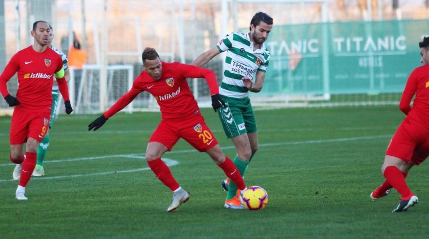 Kayserispor, hazırlık ma&ccedil;ında Go Ahead Eagles'a 2-0 mağlup oldu