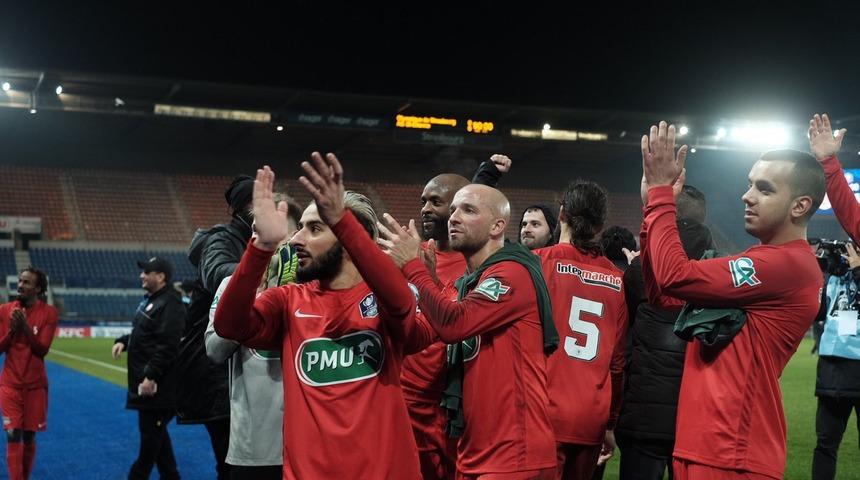 Türk işçiler tarafından kurulan Olympique Strasbourg Fransa Kupası'na veda etti