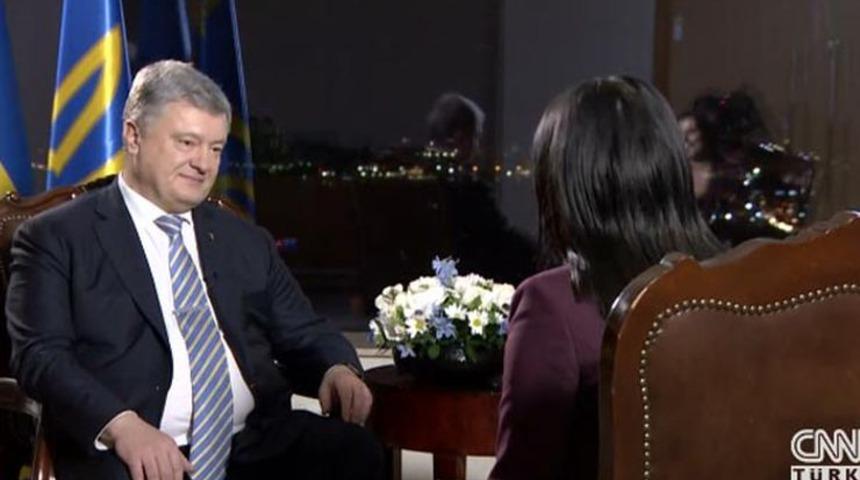 Poroşenko canlı yayında açıkladı: Erdoğan bana söz verdi