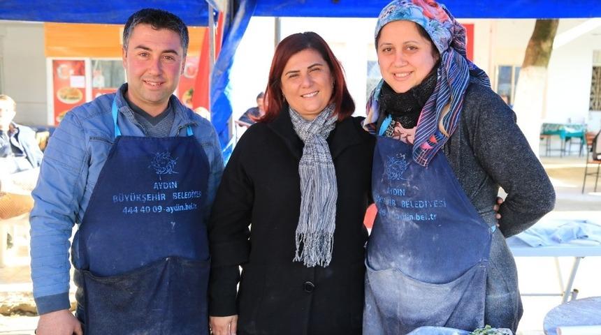 Başkan &Ccedil;er&ccedil;ioğlu, &Ccedil;akırbeyli K&ouml;y Pazarı&rsquo;nı ziyaret etti