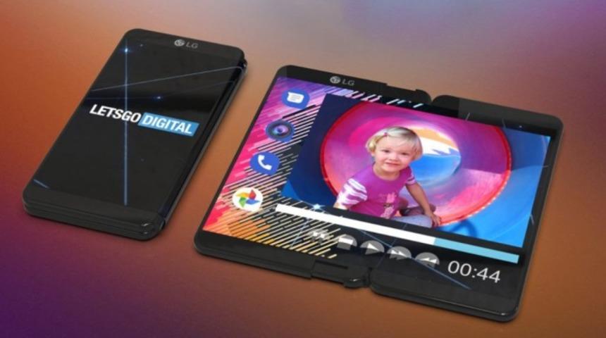LG katlanabilir telefon ile Samsung&rsquo;a meydan okuyor!