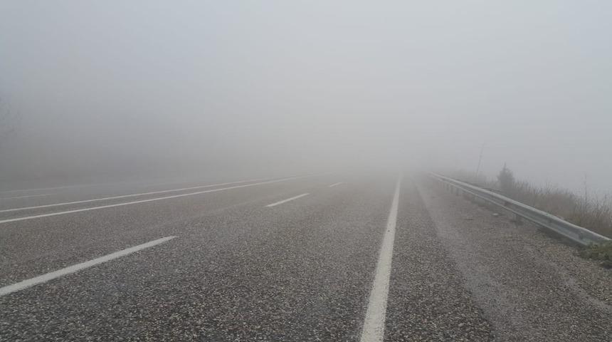 Adıyaman&rsquo;da yoğun sis