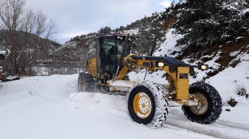 Amasya’da 153 köy yolu kapalı