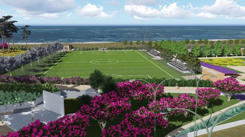 &Ouml;zdere b&ouml;lgesinde 40 bin metrekarelik alana gen&ccedil;lik merkezi