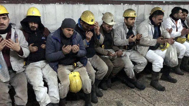 Zonguldak'ta madende ölen 8 işçi dualarla anıldı