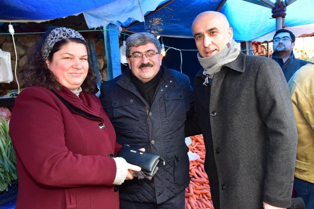 Başkan Can pazar esnafı ile bir araya geldi