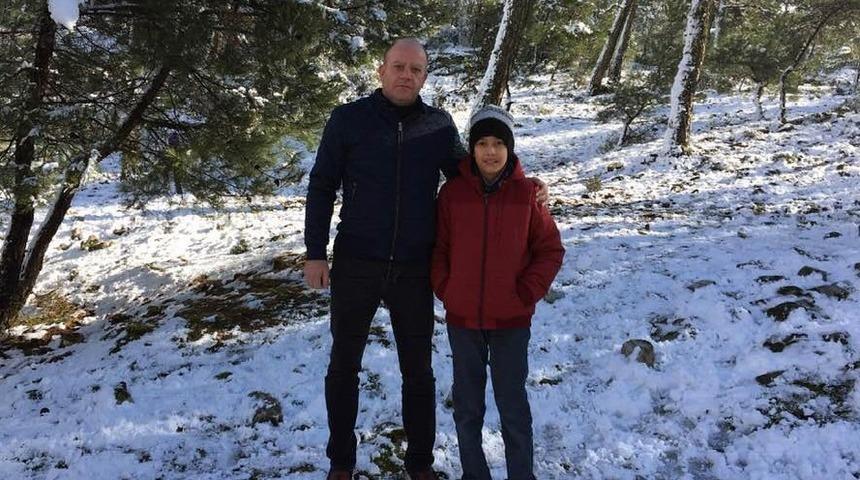 Milas&rsquo;ın y&uuml;ksek kesimleri beyaza b&uuml;r&uuml;nd&uuml;