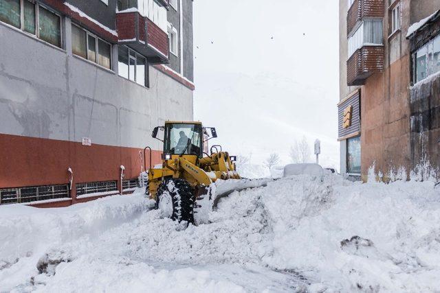 Bitlis Belediyesinden karla mücadele seferberliği