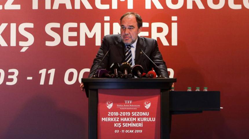 Yıldırım Demirören: Hiçbir takım için hakemimizi feda etmeyiz