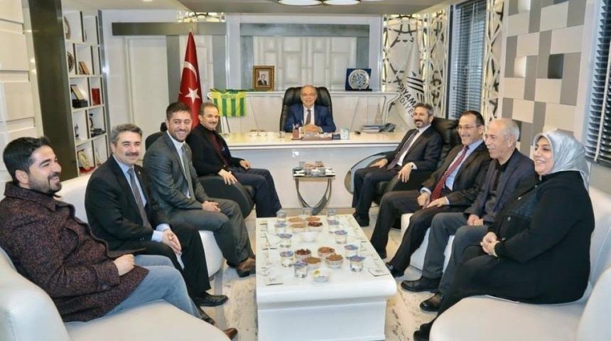 AK Parti teşkilatından Başkan Kutlu’ya ziyaret