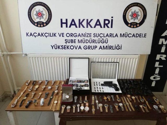 Hakkari’de kaçakçılık operasyonu