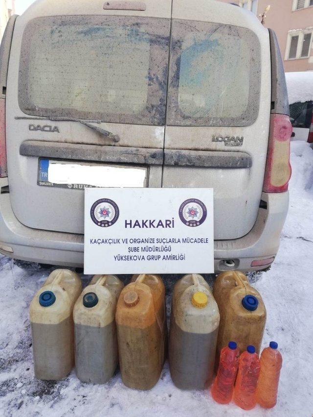 Hakkari’de kaçakçılık operasyonu