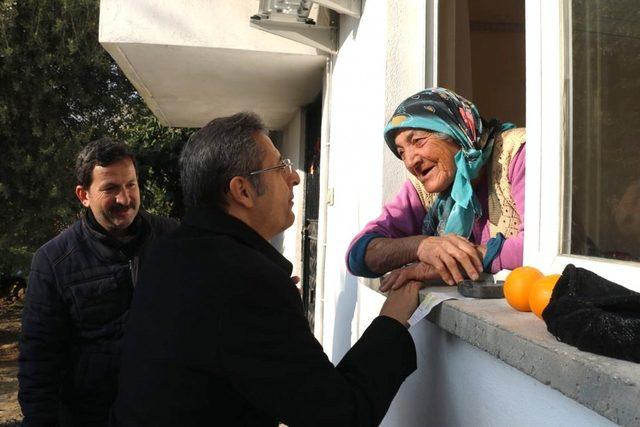 Pamuk, çalışmaları denetledi