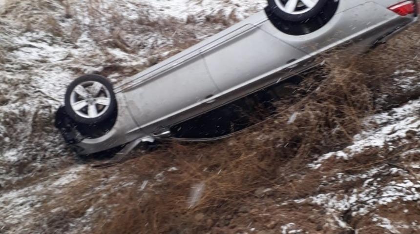 Yozgat&rsquo;ta trafik kazası 2 yaralı