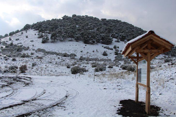 Beyaz örtünün doğayla müthiş uyumu G1