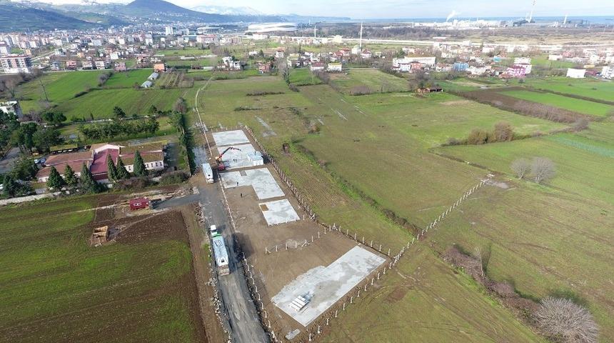 Tekkek&ouml;y Devlet Hastanesi şantiyesi kuruldu