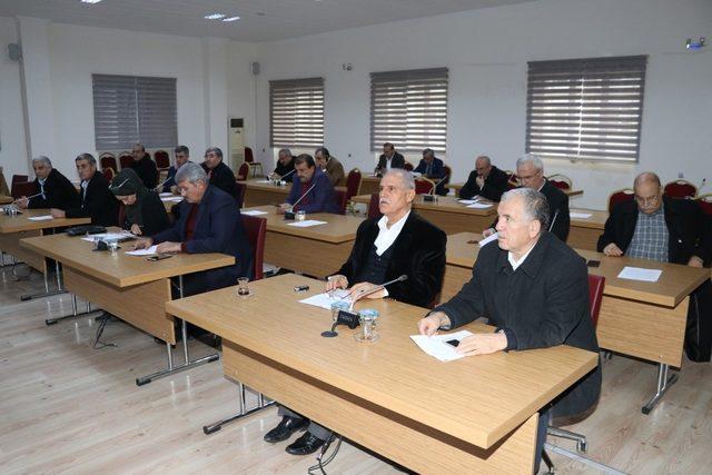 Karaköprü’de yılın ilk meclis toplantısı yapıldı